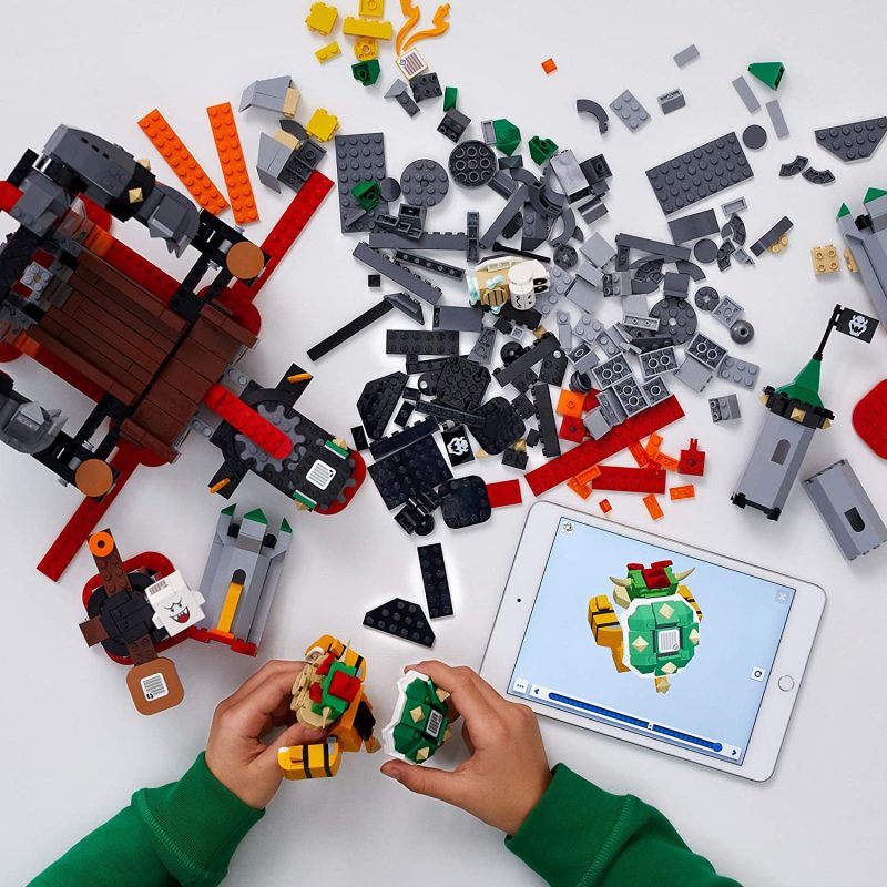 Lego Super Mario Bowser’s Castle Boss Battle Expansion Set Building Kit, New 2020