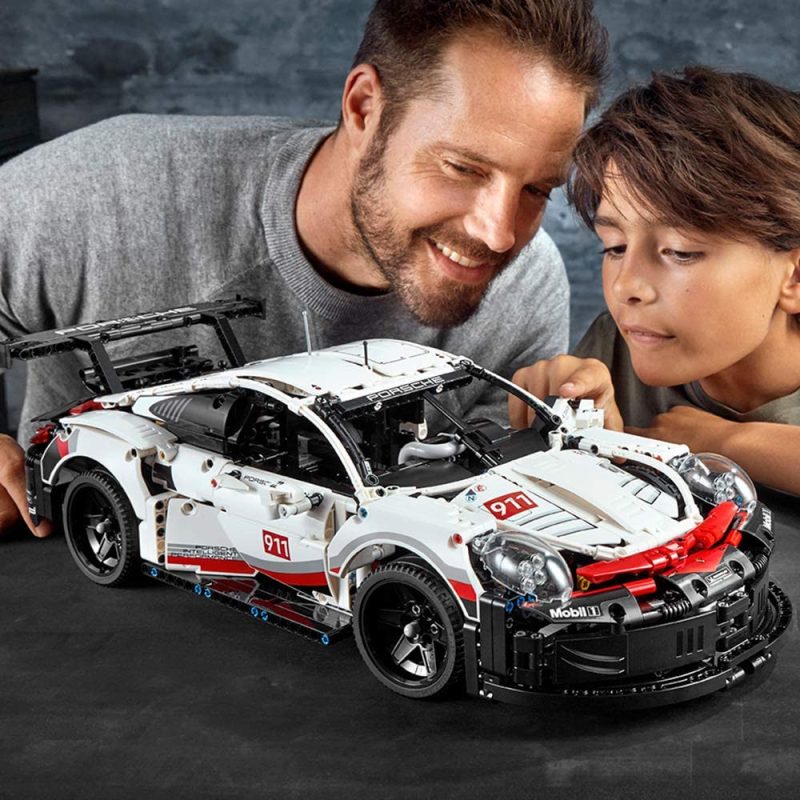 LEGO Technic Porsche 911 RSR 42096 Race Car Building Set Stem Toy (1,580 Pieces)
