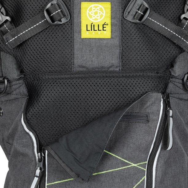 LILLEbaby Pursuit All Season Baby Carrier, Graphite