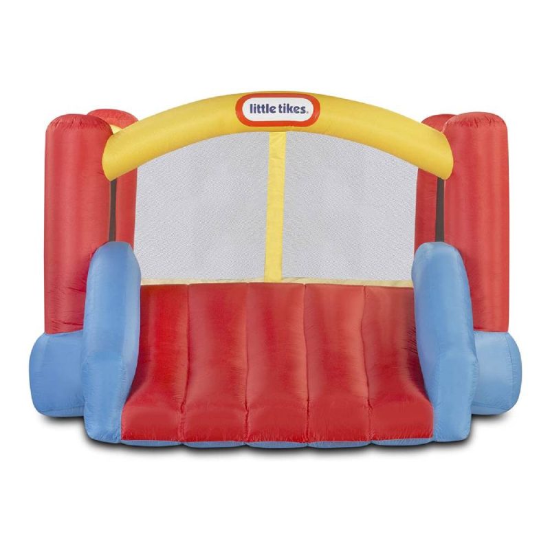 Little Tikes Inflatable Jump 'n Slide Bounce House With Heavy Duty Blower, Multicolor