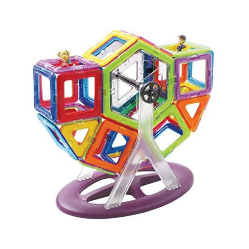 Magformers Creator Carnival Set, Magnetic Building STEM Toy 46-Piece Set