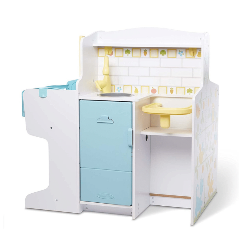 Melissa & Doug Mine to Love Baby Care Activity Center for Dolls - Kitchen, Nursery, Bathing-Changing