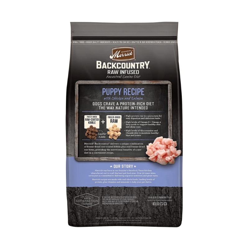 Merrick Backcountry Raw Infused Puppy Dry Dog Food