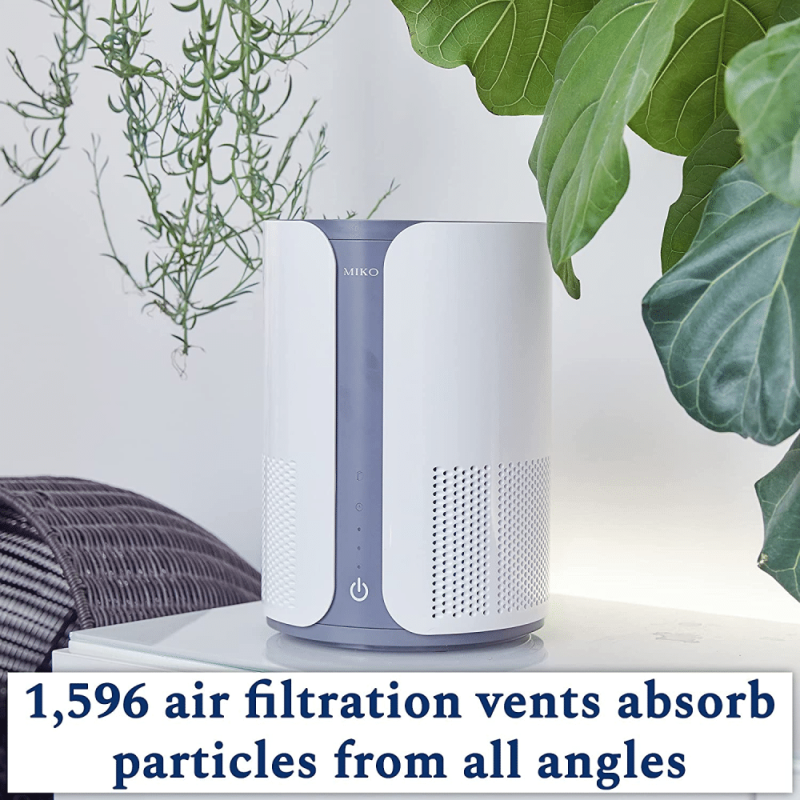 Miko Air Purifier For Home, HEPA Filter Air Cleaner
