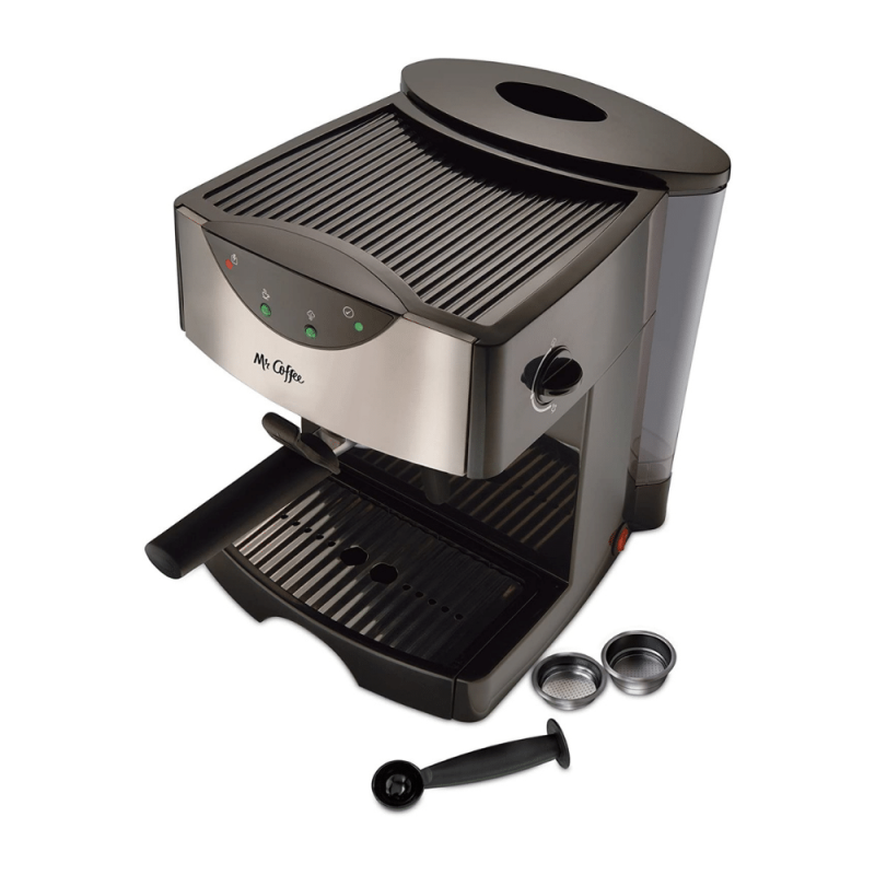 Mr. Coffee Automatic Dual Shot Pump Espresso and Cappuccino Maker
