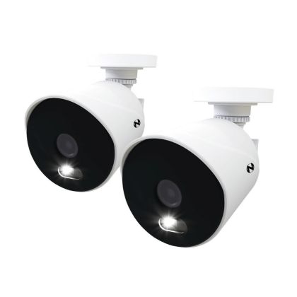 Night Owl 4K Ultra HD Wired Cameras With Built-In Spotlights (2-Pack)