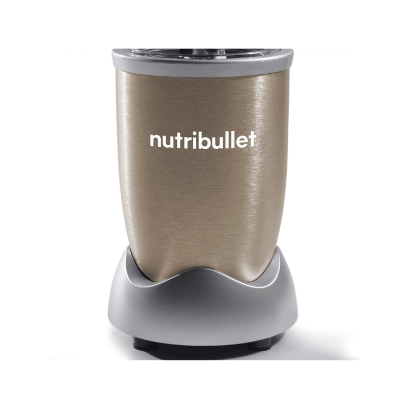 NutriBullet Pro 13 Piece High-Speed Blender Mixer System, Champagne (900 Watts)