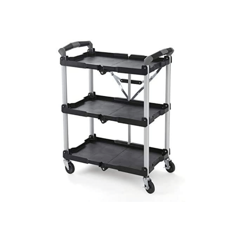 Olympia Tools 85-188 Pack-N-Roll Folding Collapsible Service Cart