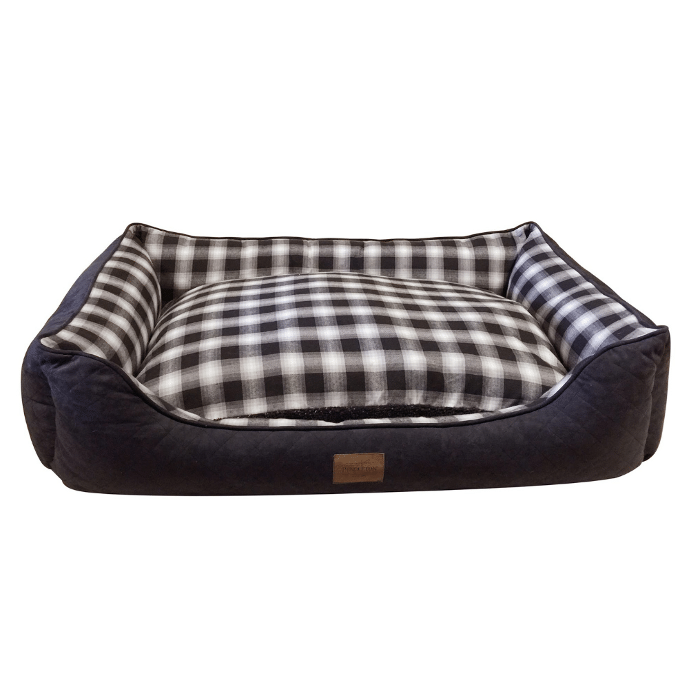 Pendleton Plaid Kuddler In Charcoal Ombre, Large