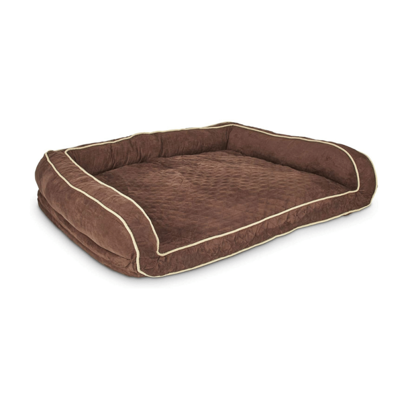 Petco Memory Foam Brown Couch Dog Bed