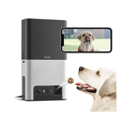 Petcube Bites 2 Wi-Fi Pet Camera with Treat Dispenser & Alexa Built-in