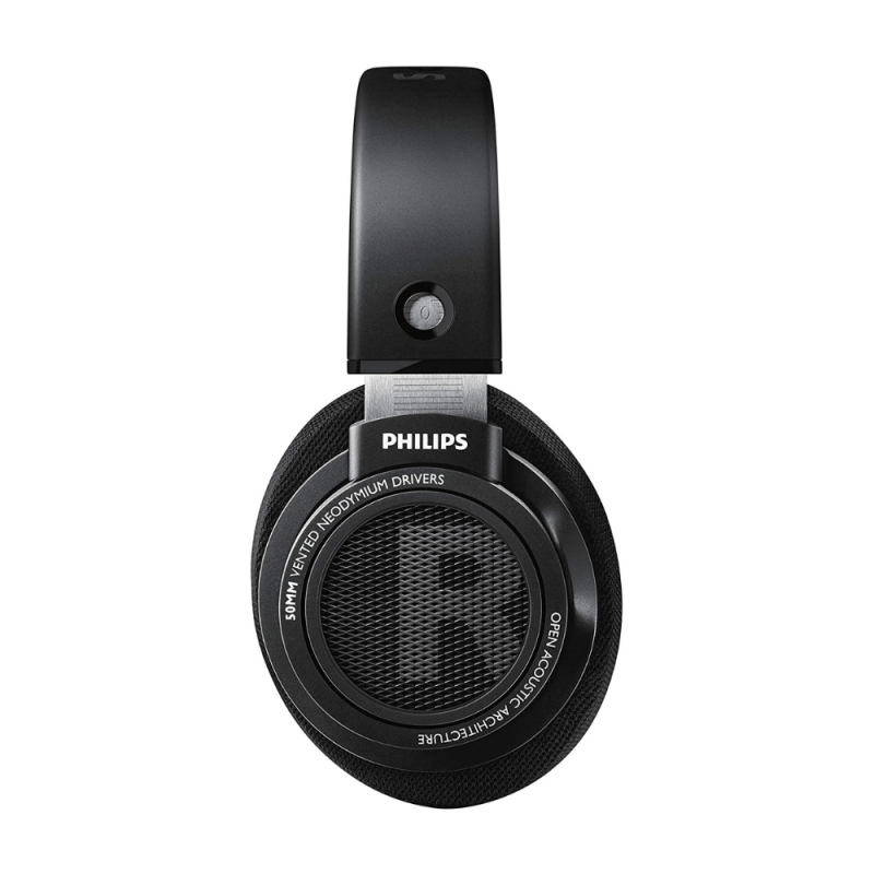 Philips Audio SHP9500 HiFi Precision Stereo Over-Ear Headphones, Black