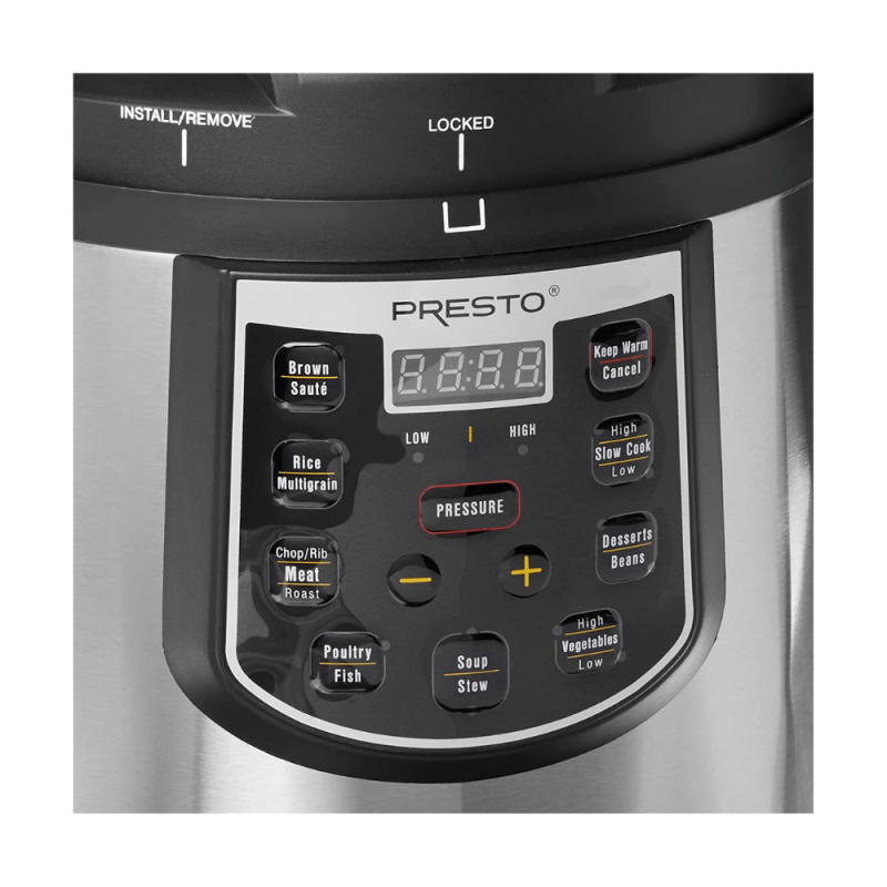 Presto 02141 6-Quart Programmable Electric Pressure Cooker