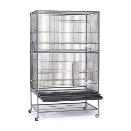 Prevue Pet Products Large Black Flight Bird Cage, 53-Inch Height