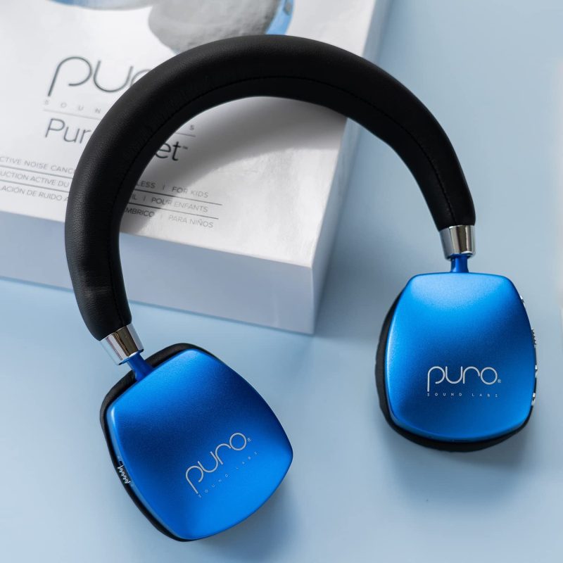 Puro Sound Labs PuroQuiets Volume Limited On-Ear Active Noise Cancelling Headphones