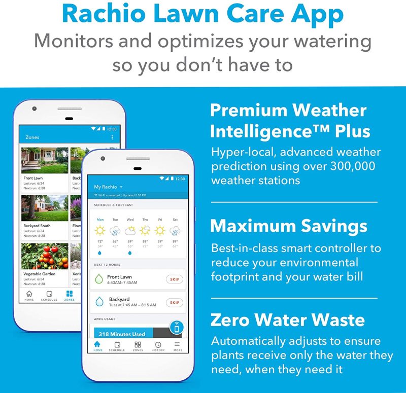 Rachio 3 Smart Sprinkler Controller, 8 Zone 3rd Generation