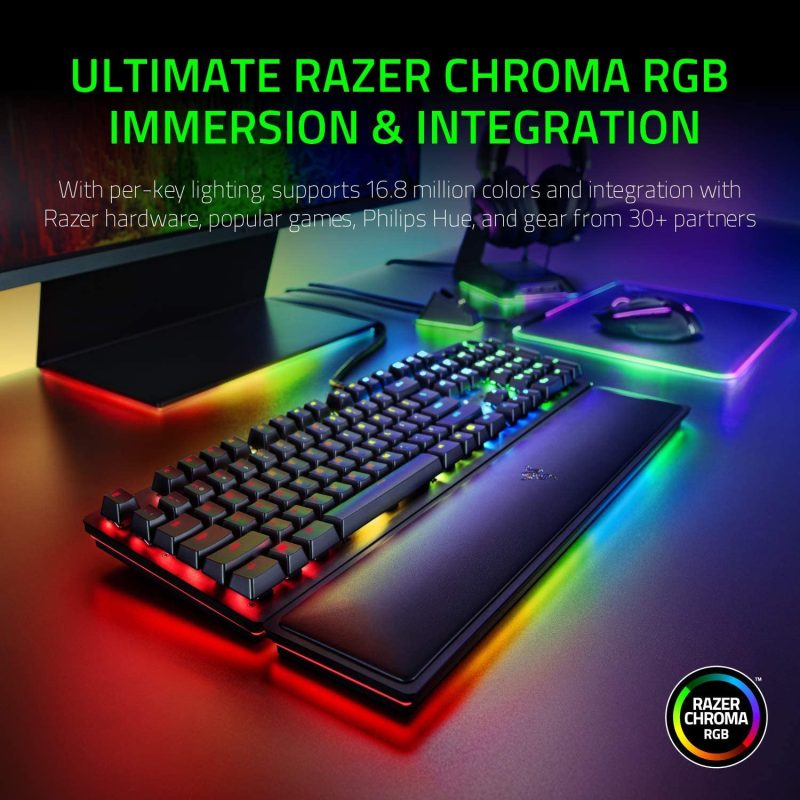 Razer Huntsman Elite Gaming Keyboard Clicky Optical Switch