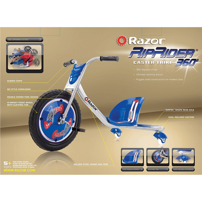 Razor RipRider 360 Caster Trike