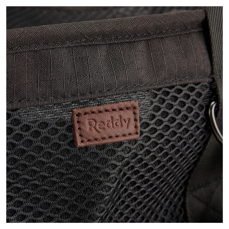 Reddy Black Canvas Dog Carrier Tote Made with Recycled Materials