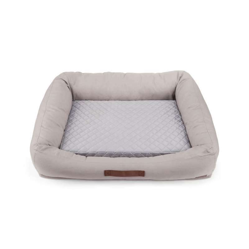 Reddy Grey Cozy & Cool Touch Dog Bed
