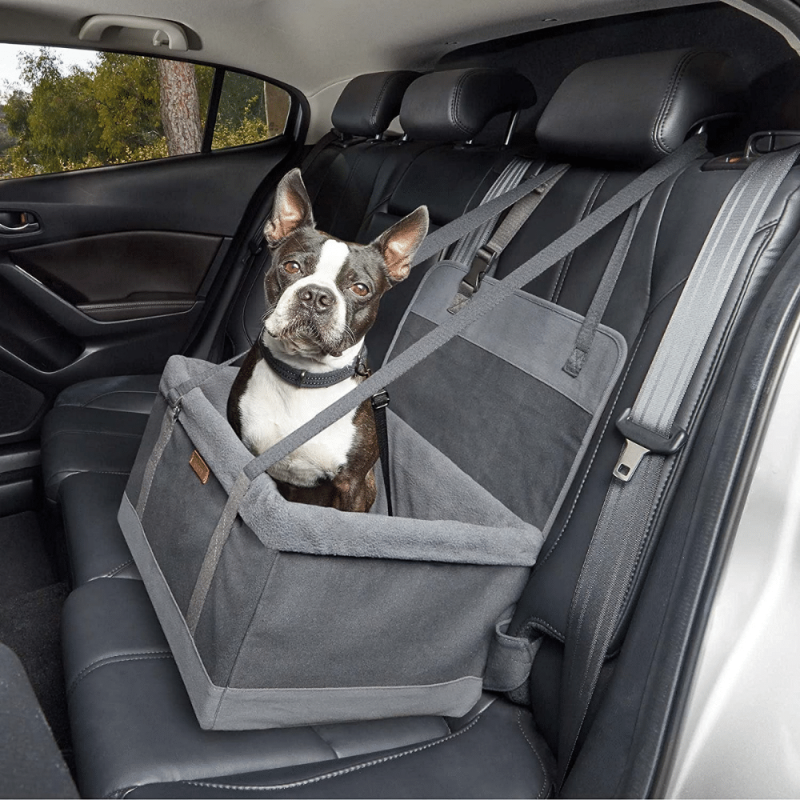 Reddy Grey Pet Booster Seat, 15.5" L X 11.5" W X 8.5" H