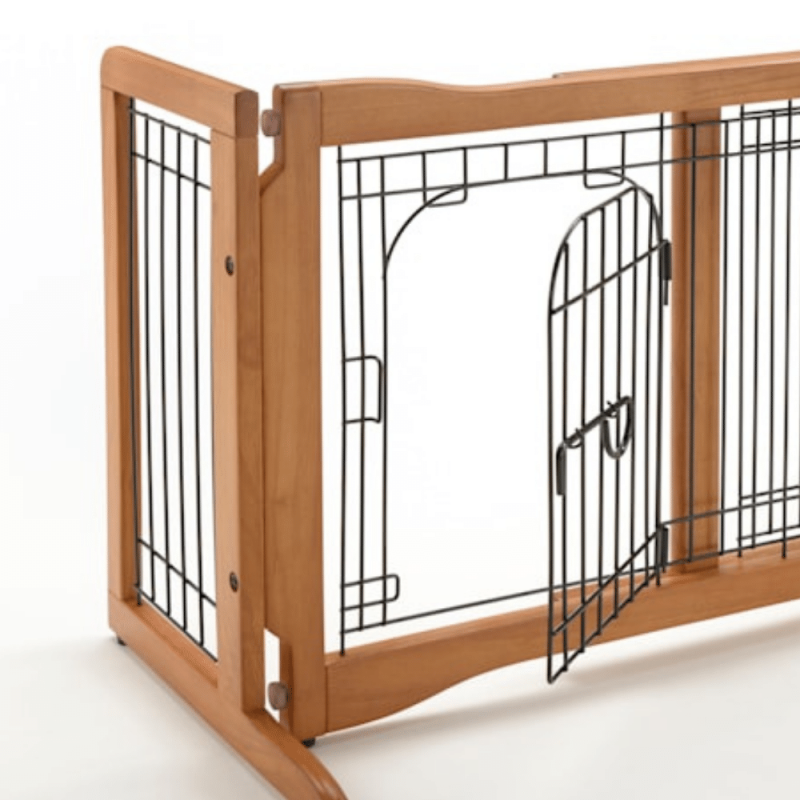 Richell Pet Sitter Freestanding Gate Plus, Small