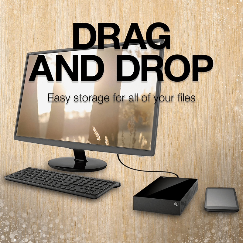 Seagate Desktop 8TB External Hard Drive HDD