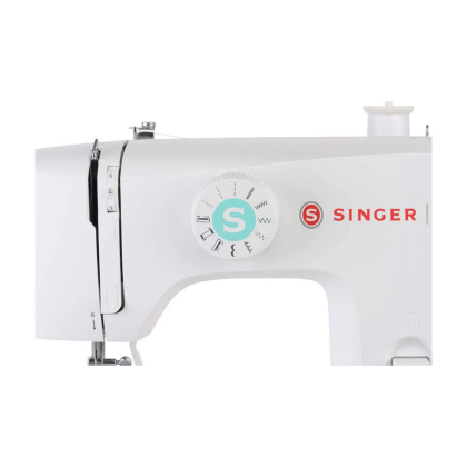 Singer M1500 Sewing Machine, 10 lbs, White
