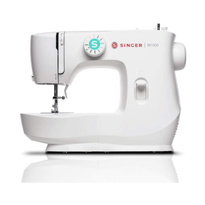 Singer M1500 Sewing Machine, 10 lbs, White
