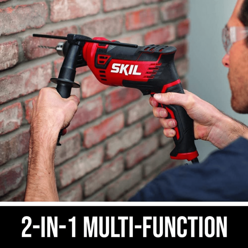 Skil 7.5 Amp 1/2-inch Corded Hammer Drill With 100pcs Drill Bit Set
