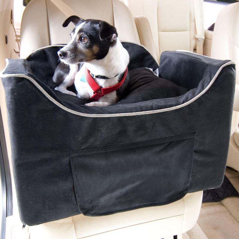 Snoozer Black Luxury Lookout II Dog Car Seat