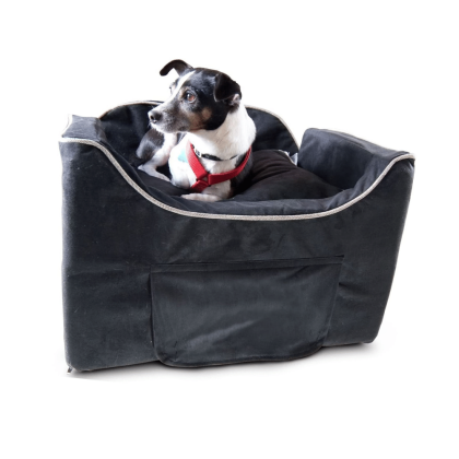 Snoozer Black Luxury Lookout II Dog Car Seat