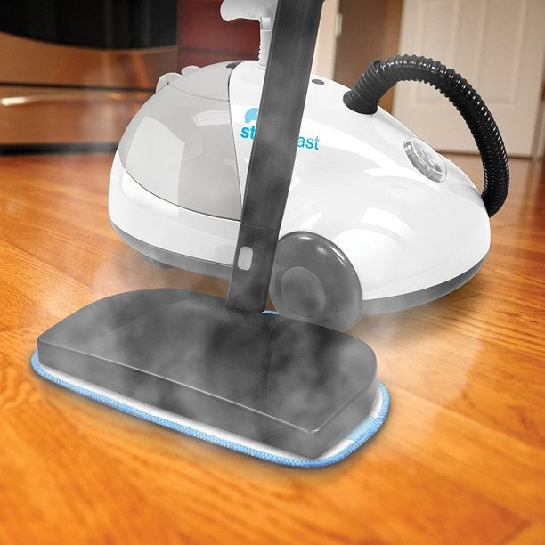 Steamfast SF-275 Heavy-Duty Canister Steam Cleaner with Steam Mop & 17 Accessories