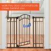 Summer Multi-Use Deco Extra Tall Walk-Thru Gate, Bronze