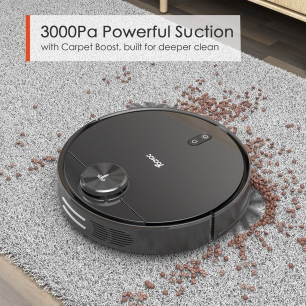 Tocmoc 3000PA Strong Suction, Smart 5g Wifi Robot Vacuum