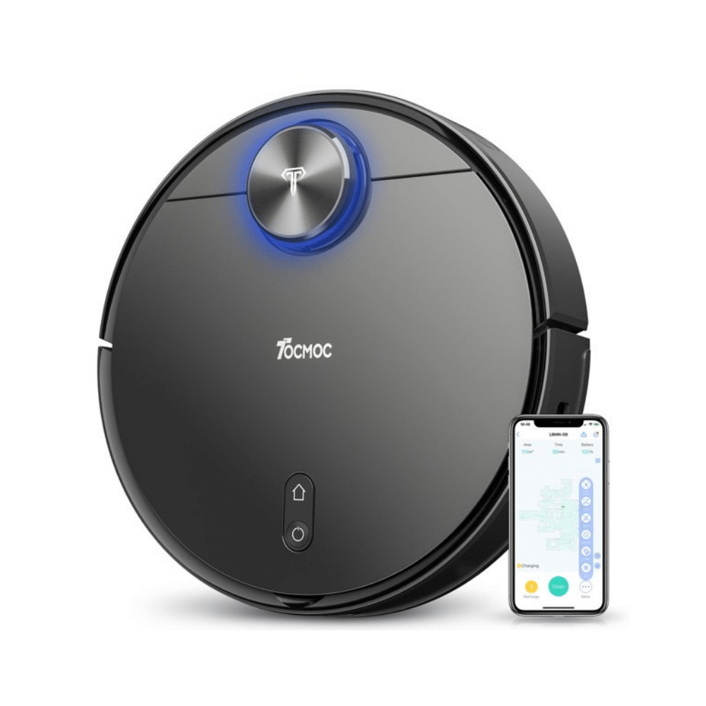 Tocmoc 3000PA Strong Suction, Smart 5g Wifi Robot Vacuum
