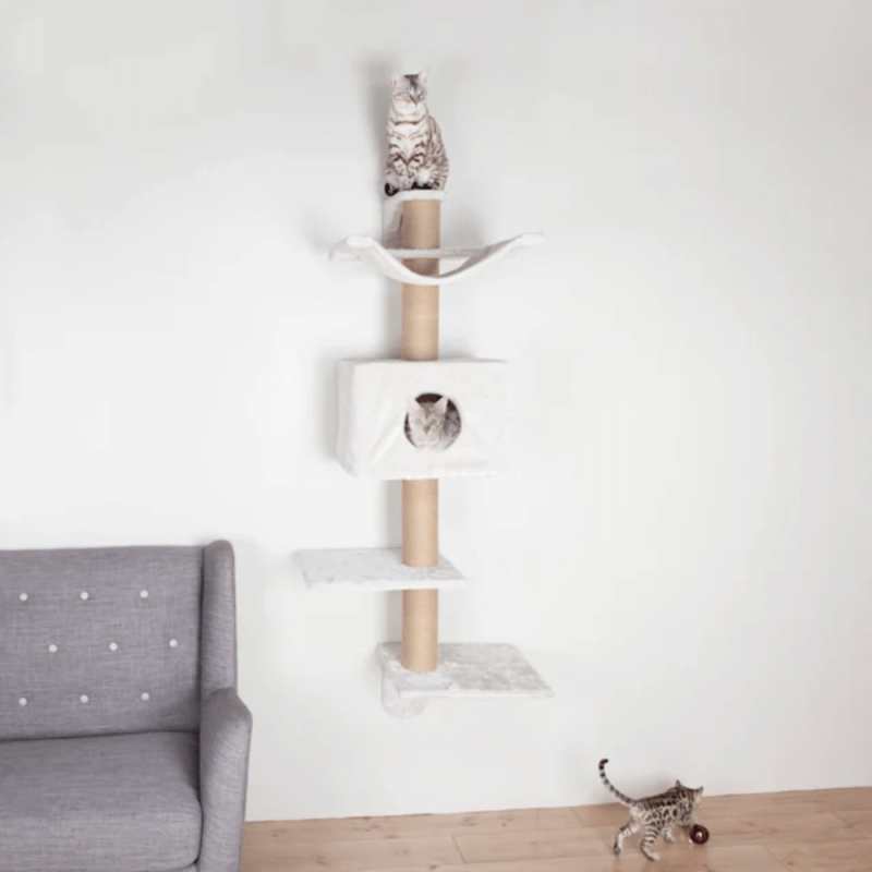 Trixie Dayna Scratching Post- Wall Mounted For Cats, 59.75" H