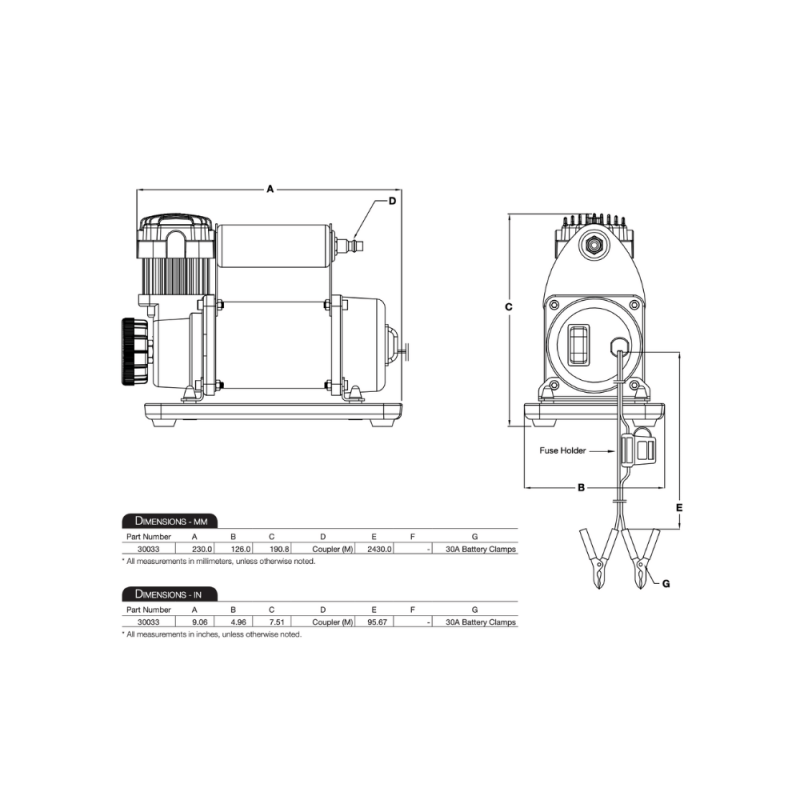 Viair 300P Portable Air Compressor Kit