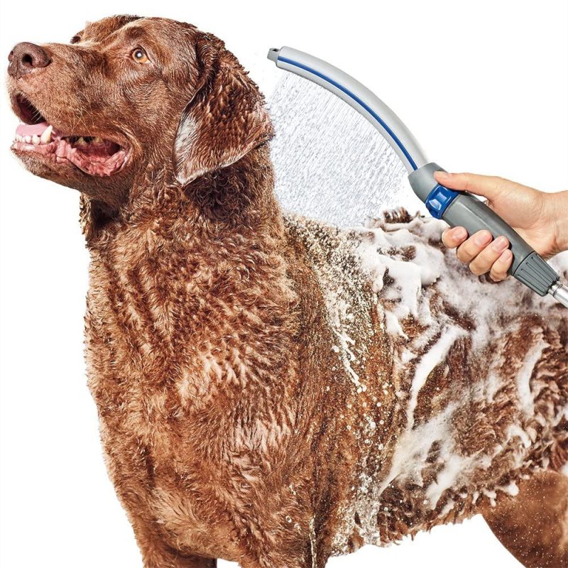 Waterpik PPR-252 Pet Wand Pro Dog Shower Attachment, 2.5 GPM