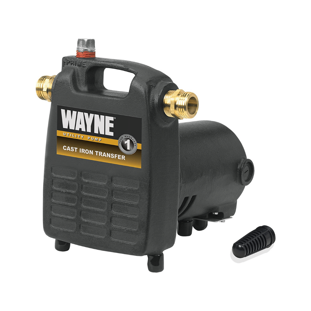 Wayne PC4 1/2 HP Cast Iron Multi-Purpose Pump With Suction Strainer