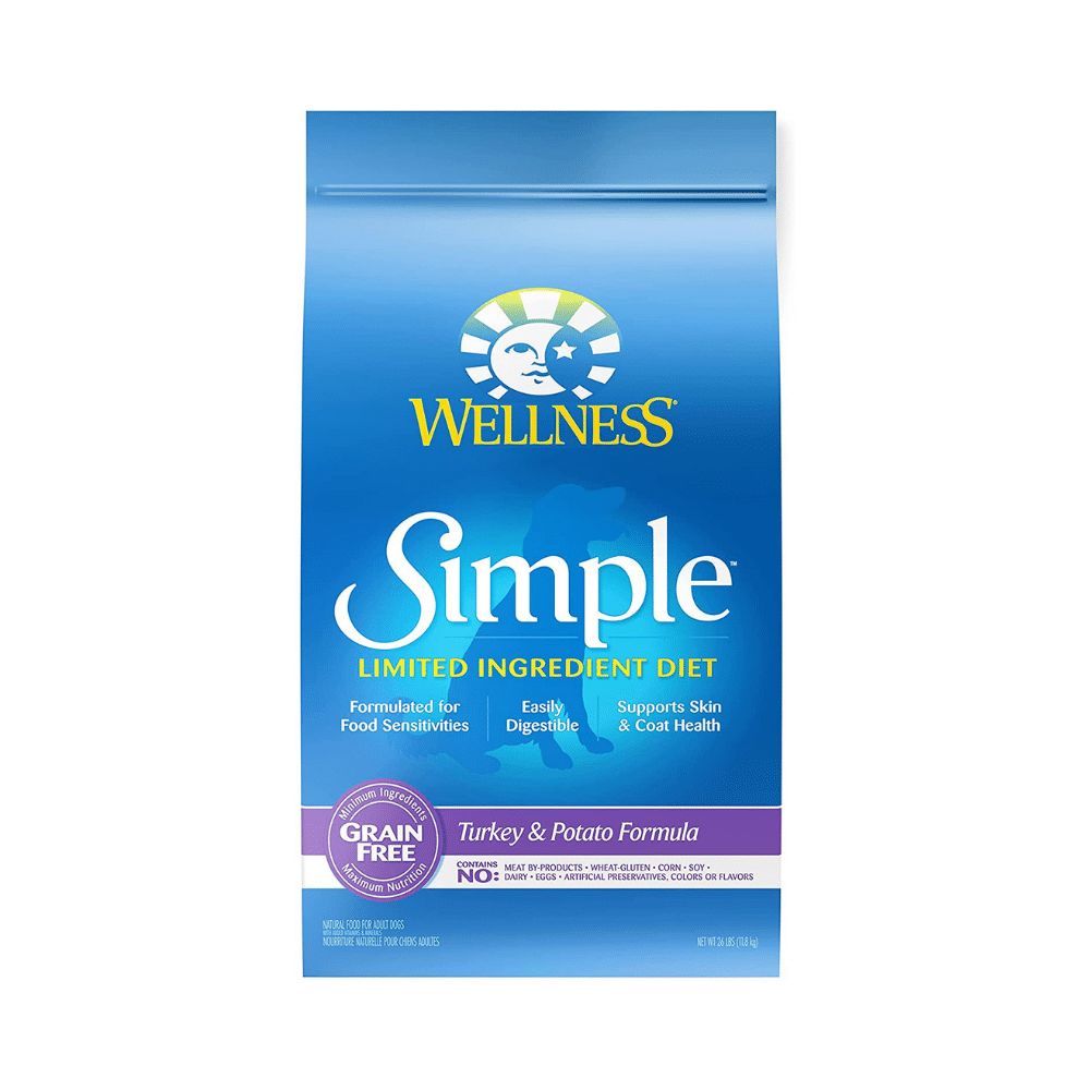 Wellness Simple Natural Grain Free Limited Ingredient Dry Dog Food, Turkey And Potato Recipe