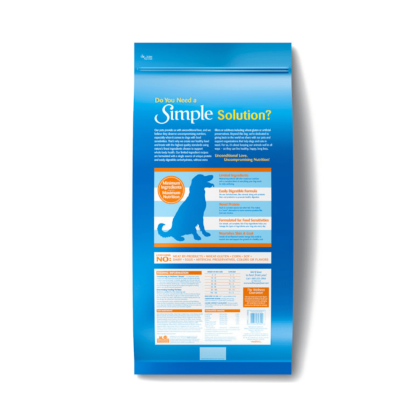 Wellness Simple Natural Limited Ingredient Duck And Oatmeal Recipe Dry Dog Food, 26 Lbs