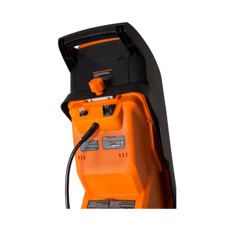 Wen 15-Amp Rolling Electric Wood Chipper And Shredder