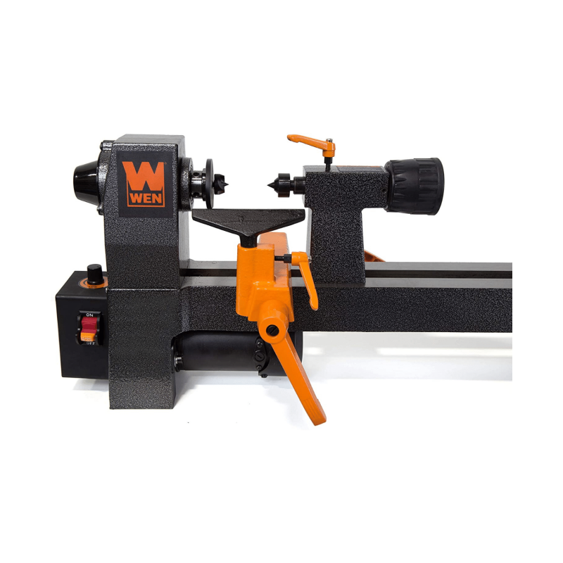 Wen 3421 3.2-Amp 8 Inch by 12 Inch Variable Speed Mini Benchtop Wood Lathe