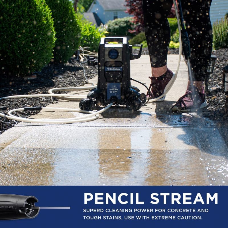 Westinghouse ePX2000 High-Performance Electric Pressure Washer 1500 Max PSI & 1.5 Max GPM