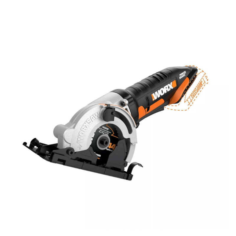 Worx Drill/Driver, Plunge Circular Saw, Flexible LED Light Combo Kit