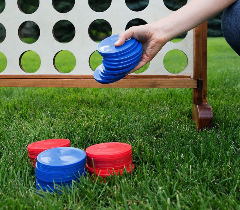 Yard Games Giant 4 Connect In A Row With Carrying Case