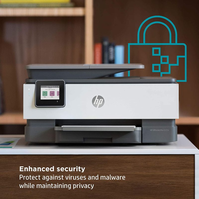 HP Office Jet Pro 8025e Wireless Color All-in-One Printer - 6 Months Free Instant Ink with HP+
