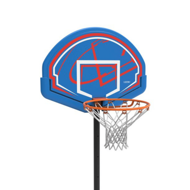 Lifetime Adjustable Youth Portable Basketball Hoop, Blue
