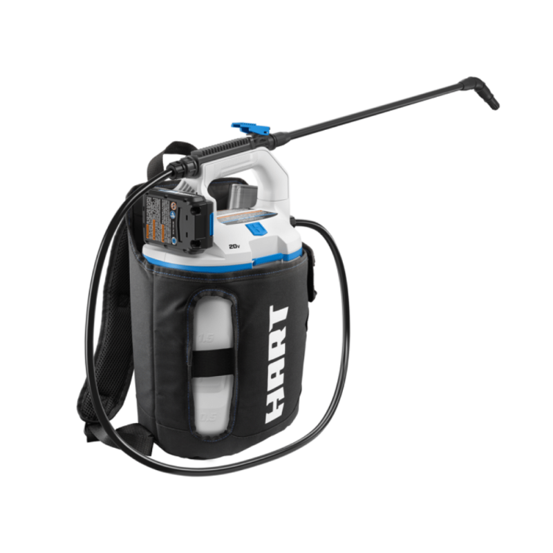 Hart HGSP011H 20-Volt Cordless 2 Gallon Backpack Chemical Sprayer Kit